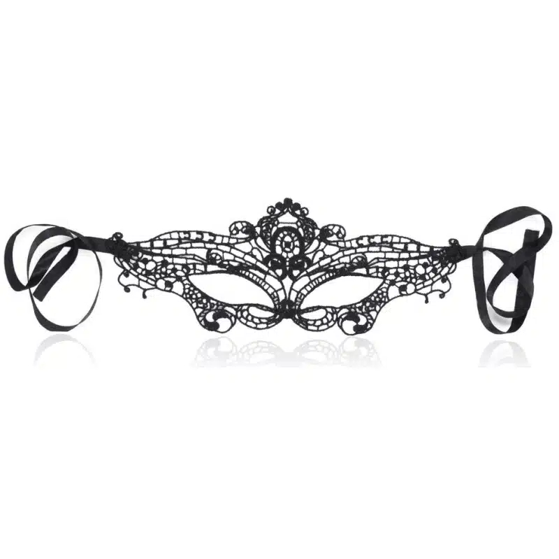 Βενετσιάνικη Υφασμάτινη Μάσκα Ματιών Μακραμέ Δαντέλα & Κορδελάκια Βενετσιάνικη Υφασμάτινη Μάσκα Ματιών Μακραμέ Δαντέλα & Κορδελάκια