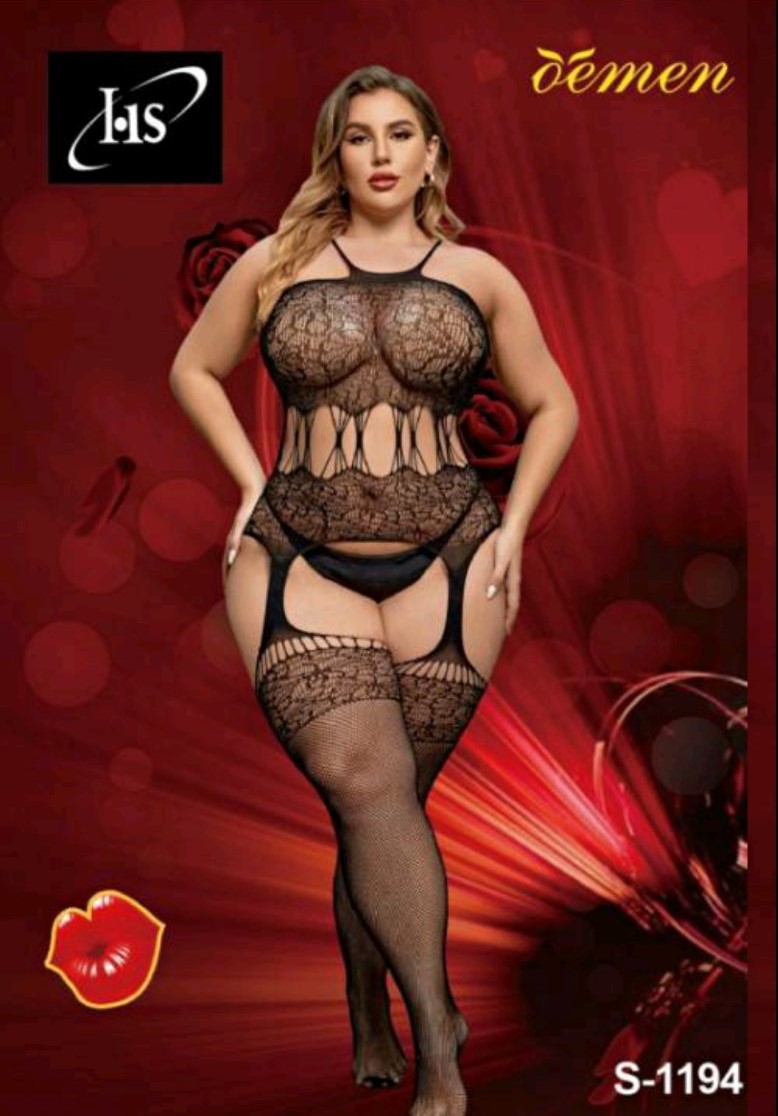HS Αισθησιακό Γυναικείο Plus Size Ολόσωμο See Through Εσώρουχο One Size - Μαύρο HS Αισθησιακό Γυναικείο Plus Size Ολόσωμο See Through Εσώρουχο One Size - Μαύρο