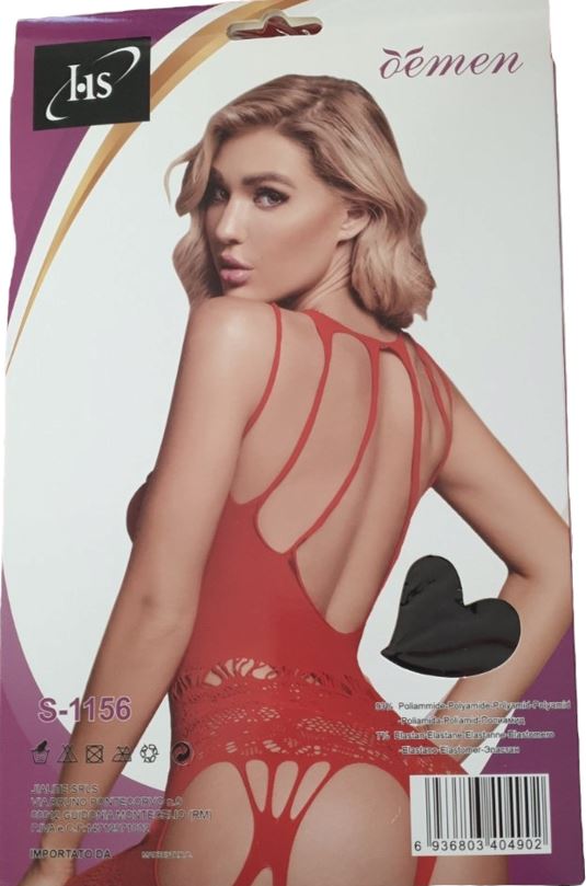 HS Αισθησιακό Κόκκινο Ολόσωμο Εσώρουχο See Through One Size - Sexy Lingerie HS Αισθησιακό Κόκκινο Ολόσωμο Εσώρουχο See Through One Size - Sexy Lingerie