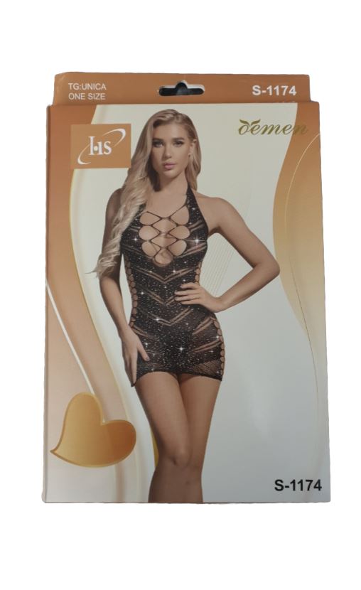 HS Αισθησιακό Μαύρο Ολόσωμο Ελαστικό Εσώρουχο See Through One Size - Sexy Lingerie HS Αισθησιακό Μαύρο Ολόσωμο Ελαστικό Εσώρουχο See Through One Size - Sexy Lingerie