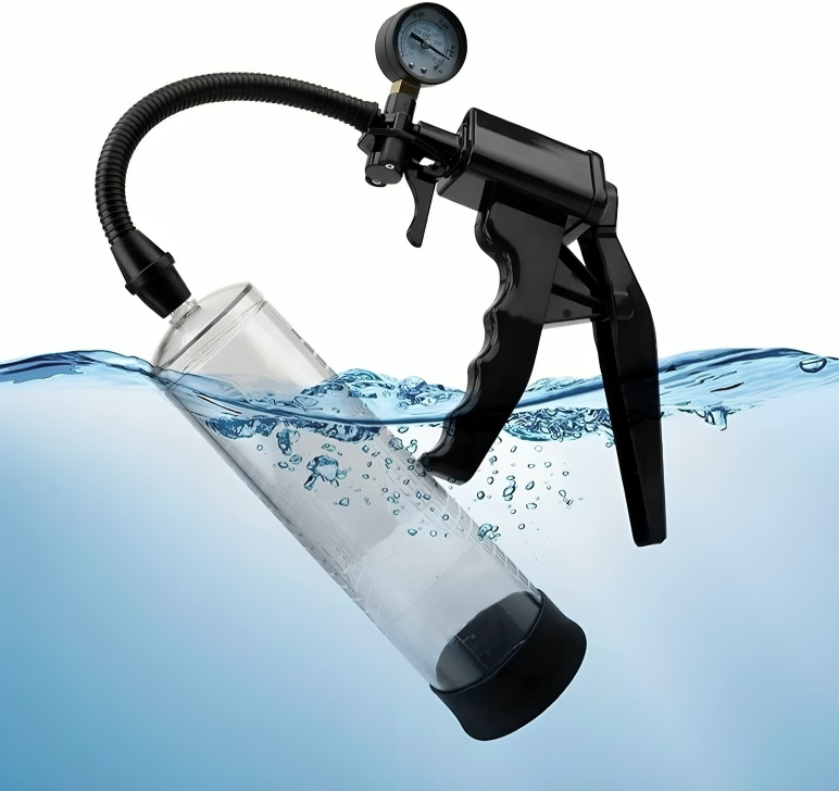 Τρόμπα Επιμήκυνσης Πέους - Αεραντλία Αναρρόφησης με Πιστόλι και Μετρητή Τρόμπα Επιμήκυνσης Πέους - Αεραντλία Αναρρόφησης με Πιστόλι και Μετρητή