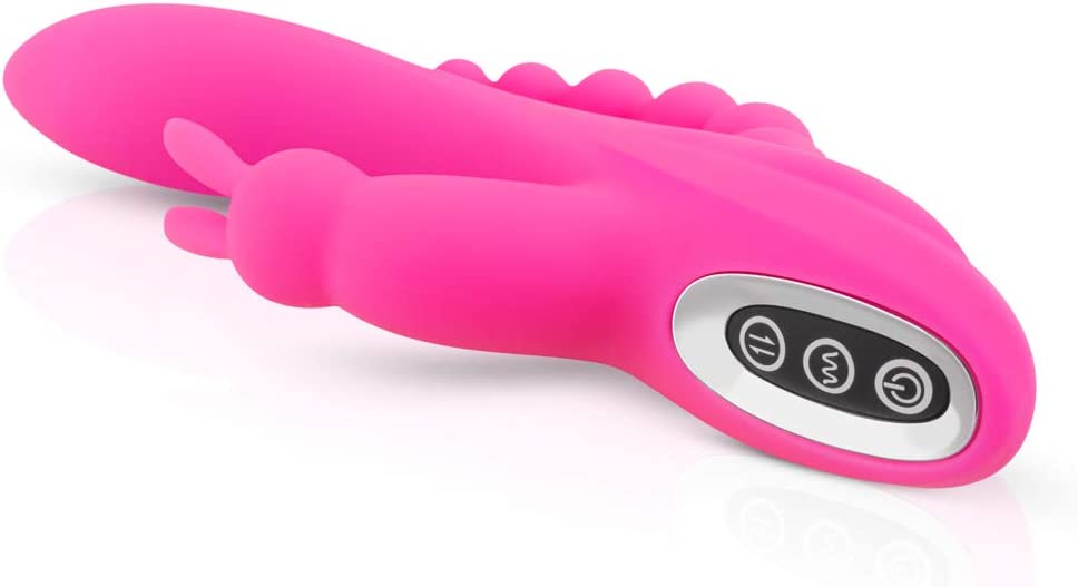 Αδιάβροχος Επαναφορτιζόμενος Ισχυρός Δονητής Rabbit 3 σε 1 με 2 Μοτέρ & 21 Διαφορετικούς Συνδιασμούς Δόνησης Ρόζ Αδιάβροχος Επαναφορτιζόμενος Ισχυρός Δονητής Rabbit 3 σε 1 με 2 Μοτέρ & 21 Διαφορετικούς Συνδιασμούς Δόνησης Ρόζ