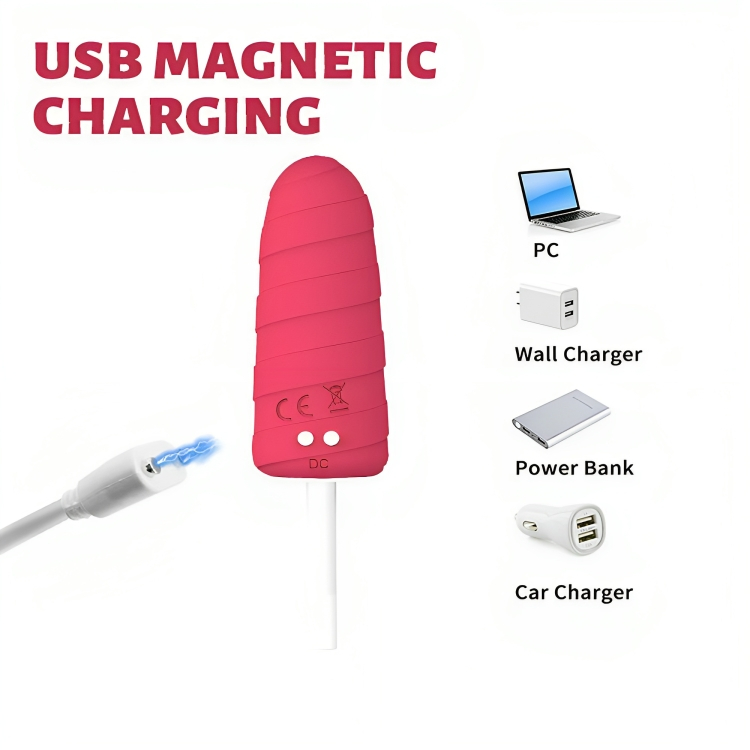 Mini Δονητής Παγωτό με 10 Λειτουργίες Δόνησης Mini Δονητής Παγωτό με 10 Λειτουργίες Δόνησης