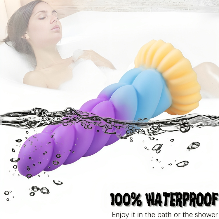 Ρεαλιστικό Dildo Σιλικόνης - Rainbow Ρεαλιστικό Dildo Σιλικόνης - Rainbow