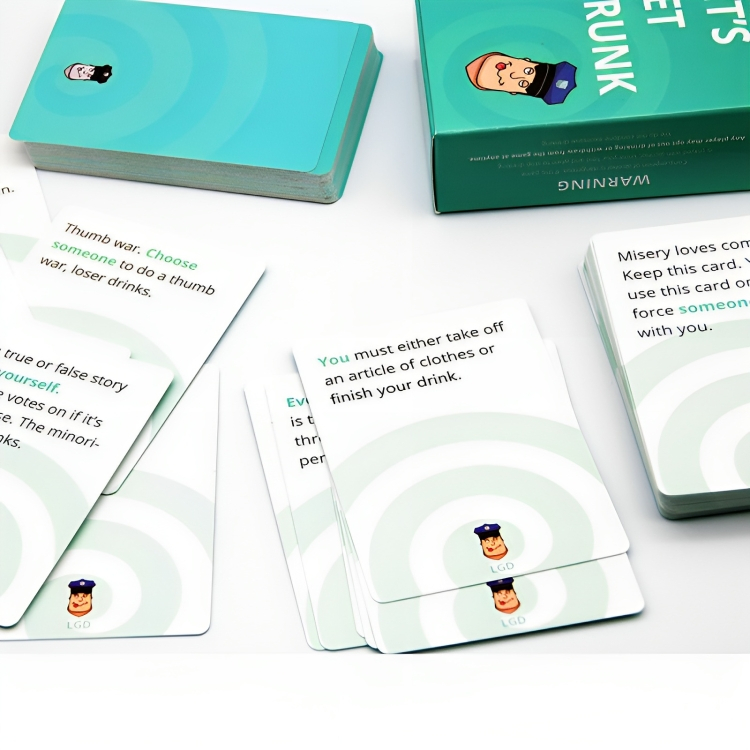 Επιτραπέζιο Παιχνίδι Ενηλίκων για Πάρτι με Τράπουλα Στα Αγγλικά - Lets Get Drunk Επιτραπέζιο Παιχνίδι Ενηλίκων για Πάρτι με Τράπουλα Στα Αγγλικά - Lets Get Drunk