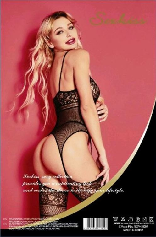 HS Αισθησιακό Δαντελωτό Μαύρο Ολόσωμο Εσώρουχο See Through One Size - Sexy Lingerie HS Αισθησιακό Δαντελωτό Μαύρο Ολόσωμο Εσώρουχο See Through One Size - Sexy Lingerie