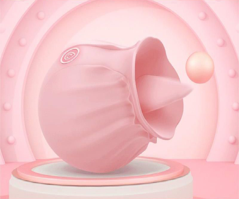 Δονητής “Rose” με Γλώσσα για Μασάζ Κλειτορίδας και Θηλών - New Pumpkin Tongue Licking Female Rose Sucking Vibrator Δονητής “Rose” με Γλώσσα για Μασάζ Κλειτορίδας και Θηλών - New Pumpkin Tongue Licking Female Rose Sucking Vibrator