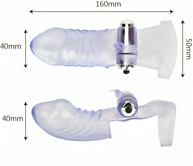 Δονητής Δακτύλων με Μπαταρία - Μωβ Δονητής Δακτύλων με Μπαταρία - Μωβ