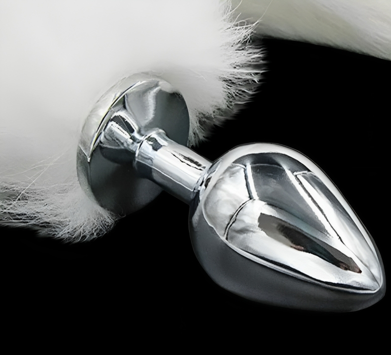 Πρωκτική Σφήνα με Συνθετική Ουρά Αλεπούς Πρωκτική Σφήνα με Συνθετική Ουρά Αλεπούς